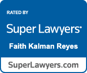 Rated by Super Lawyers - Faith Kalman Reyes